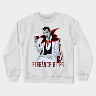 Vampire-tasting blood Crewneck Sweatshirt